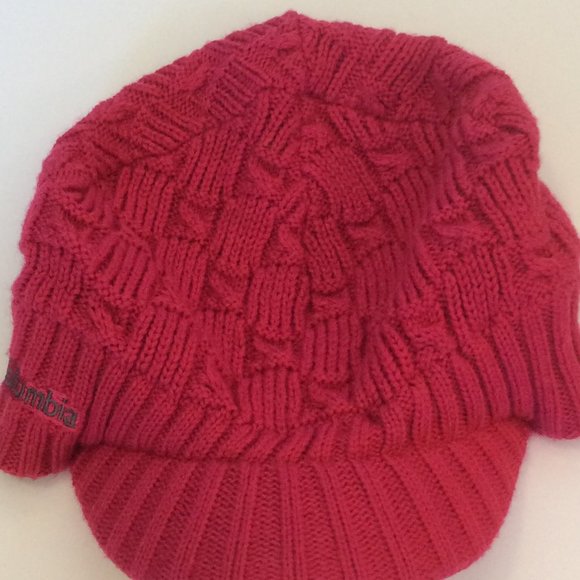 columbia winter hat with brim